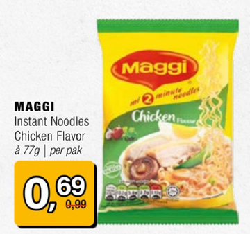 Aanbieding: MAGGI Instant Noodles Chicken Flavor