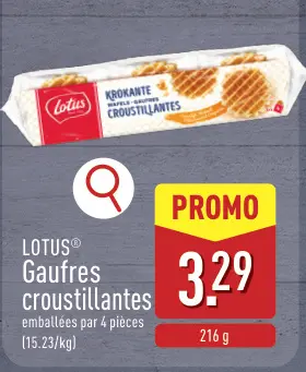 Offre: Gaufres croustillantes