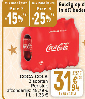 Aanbieding: COCA-COLA