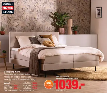 Aanbieding: Boxspring Nora