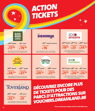 Offre: ACTION TICKETS