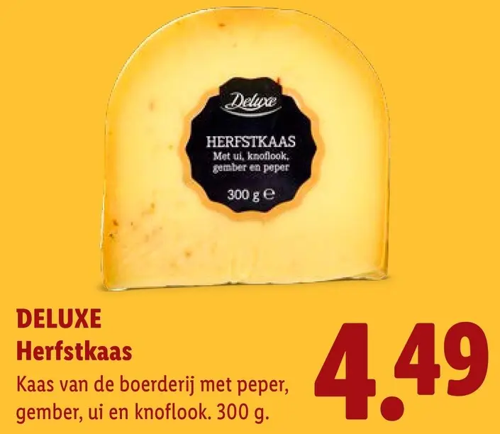 Aanbieding: Deluxe Herfstkaas