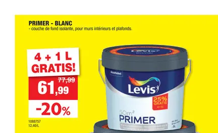 Offre: Levis primer 5l