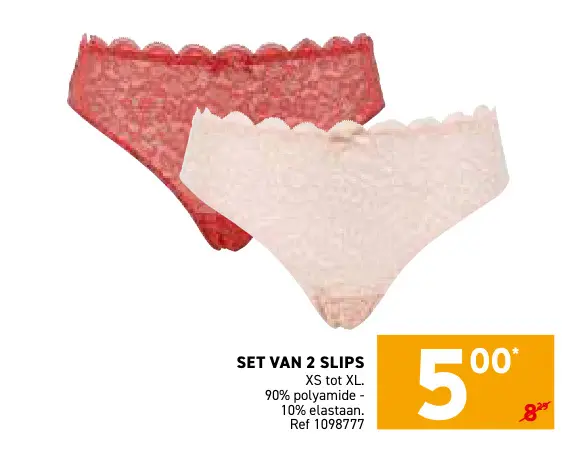Promotie: Slips
