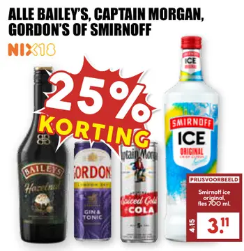 Aanbieding: Smirnoff ice