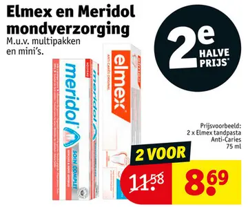 Aanbieding: Elmex en Meridol mondverzorging