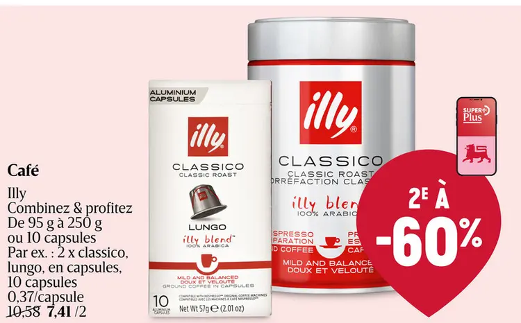 Offre: Café Illy Classico Lungo