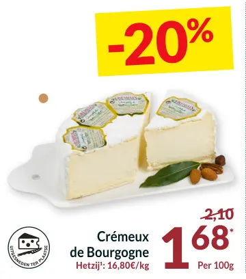 Promotie: Crémeux de Bourgogne