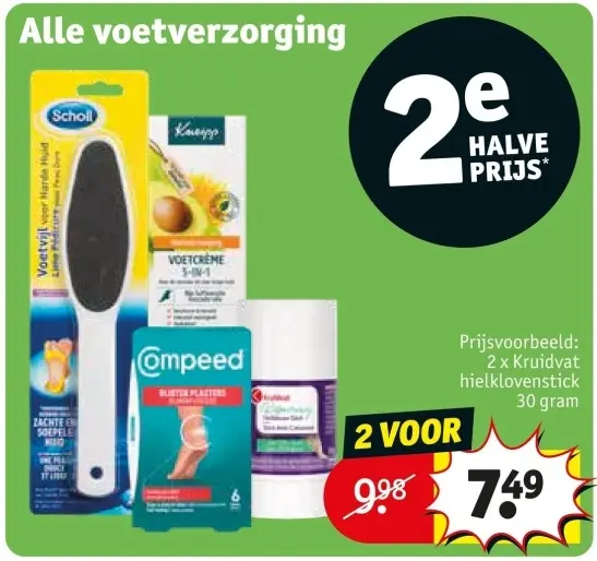 Promotie: Alle voetverzorging