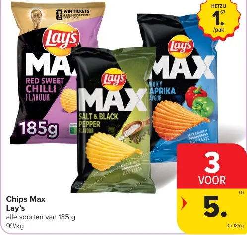Promotie: Chips Max