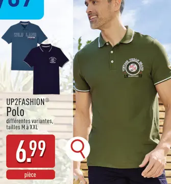 Offre: UP2FASHION® Polo