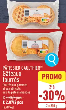 Offre: Gâteaux fourrés