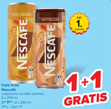 Offre: Café froid