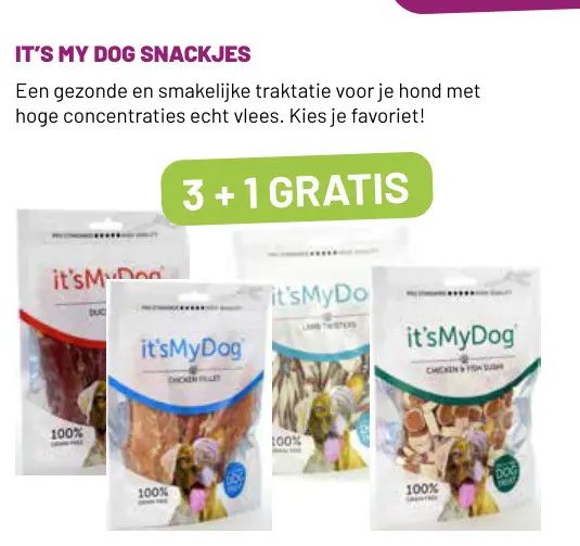 Aanbieding: It's My Dog Snackjes