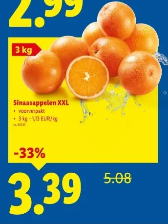 Promotie: Sinaasappelen XXL