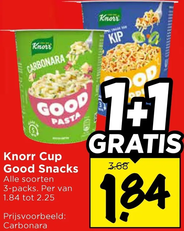 Aanbieding: Cup Good Snacks
