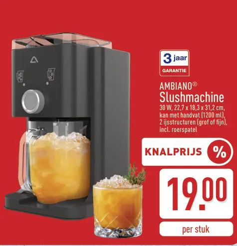 Promotie: Slushmachine