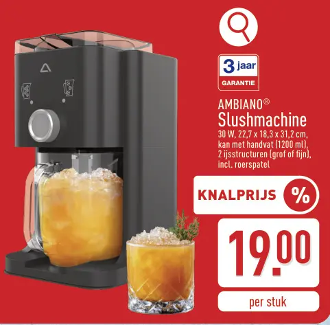 Promotie: Slushmachine