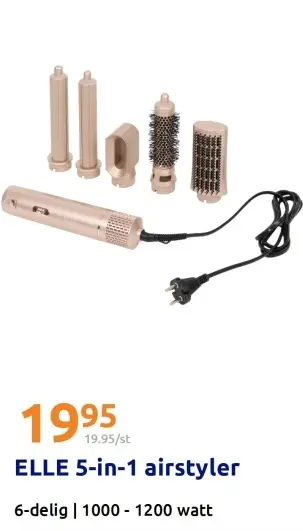 Aanbieding: ELLE 5-in-1 airstyler
