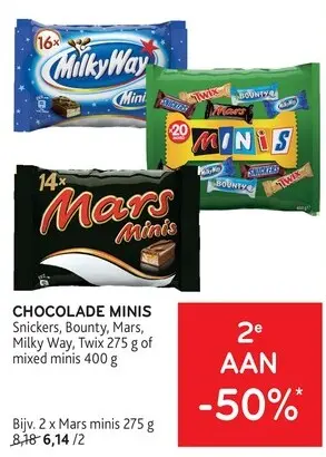 Promotie: Chocolade minis