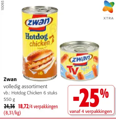 Promotie: Zwan