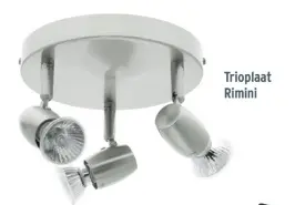 Promotie: Trioplaat Rimini