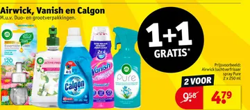 Aanbieding: Airwick, Vanish en Calgon