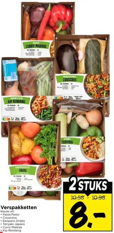 Aanbieding: Verspakketten