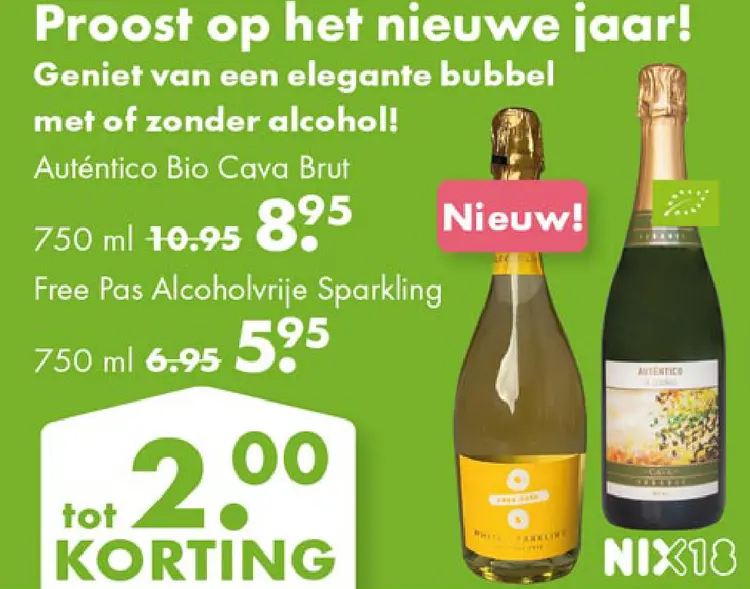 Aanbieding: Auténtico Bio Cava Brut