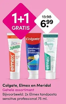 Aanbieding: Colgate, Elmex en Meridol