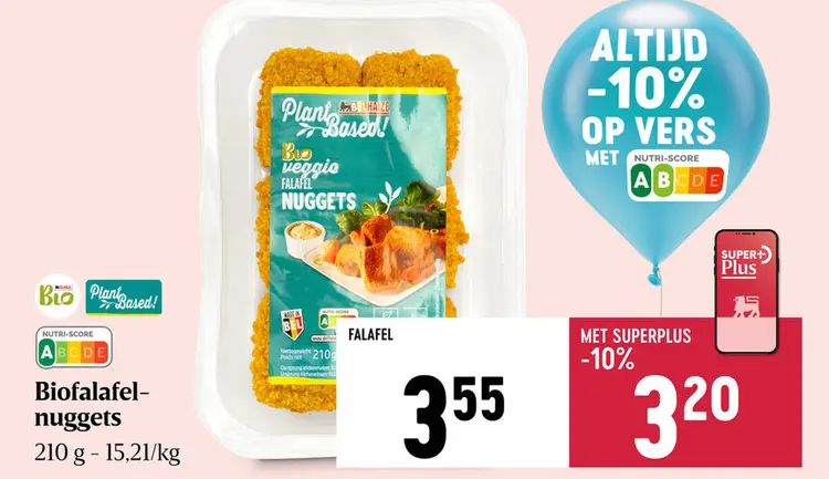 Promotie: Biofalafel-nuggets