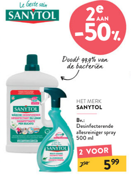 Aanbieding: Desinfecterende allesreiniger spray