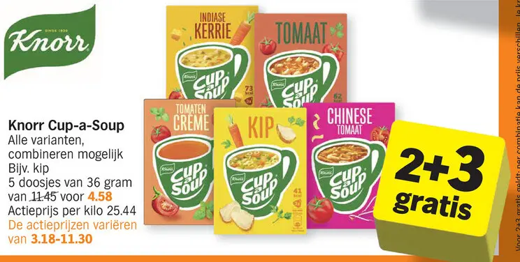 Aanbieding: Cup-a-Soup