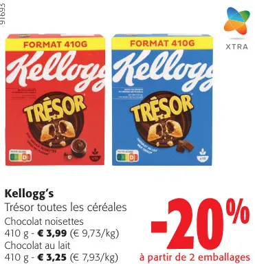 Offre: Trésor toutes les céréales