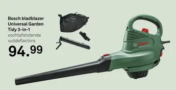 Aanbieding: Bosch bladblazer Universal Garden Tidy 3-in-1