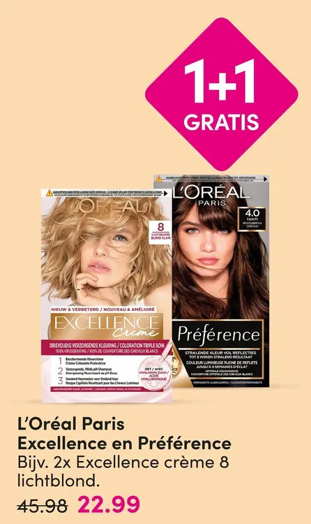 Aanbieding: Excellence en Préférence
