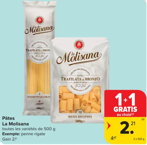 Offre: Pâtes