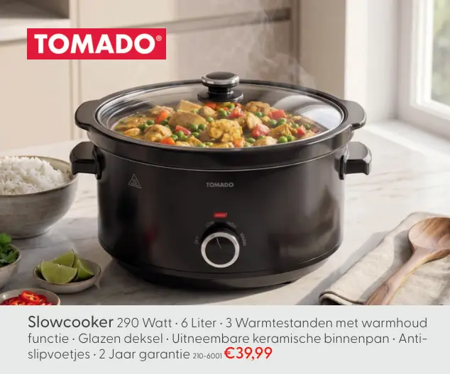 Aanbieding: Slowcooker