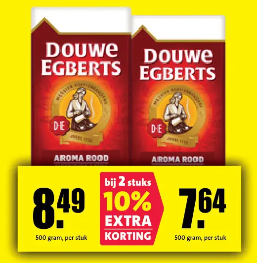 Aanbieding: Douwe Egberts Aroma Rood