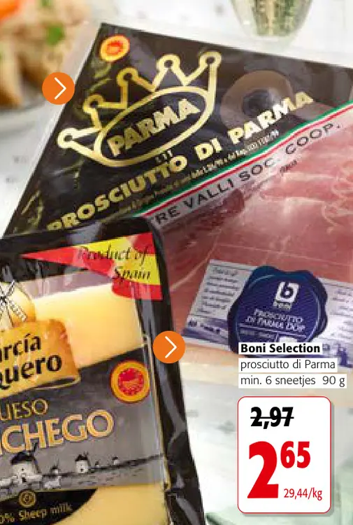 Promotie: Prosciutto di PARMA