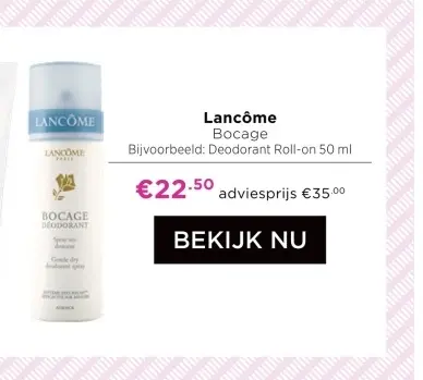 Aanbieding: Bocage Deodorant Roll-on