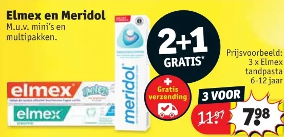 Promotie: Elmex en Meridol