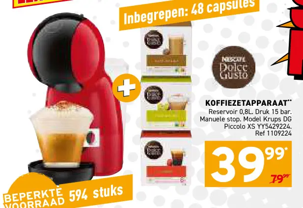 Promotie: Koffiezetapparaat