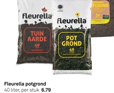Aanbieding: Fleurella potgrond