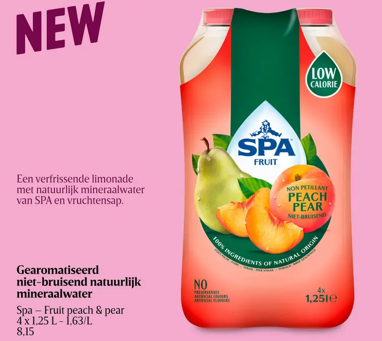 Aanbieding: Fruit peach & pear