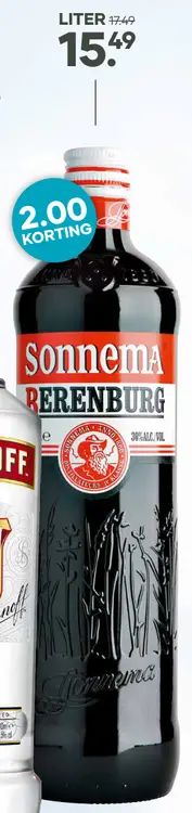 Aanbieding: Berenburg liter