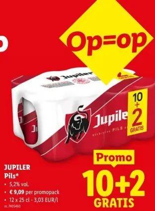 Promotie: JUPILER Pils