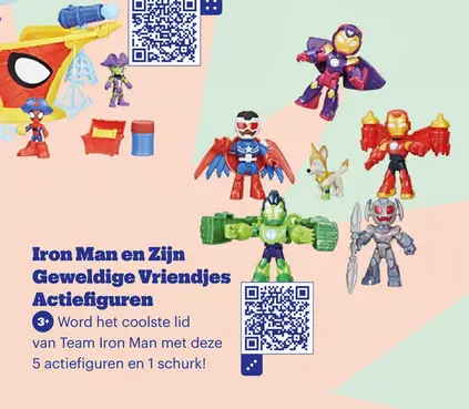 Aanbieding: Iron Man en Zijn Geweldige Vriendjes Actiefig