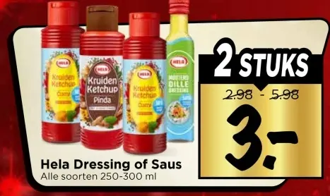 Aanbieding: Dressing of Saus