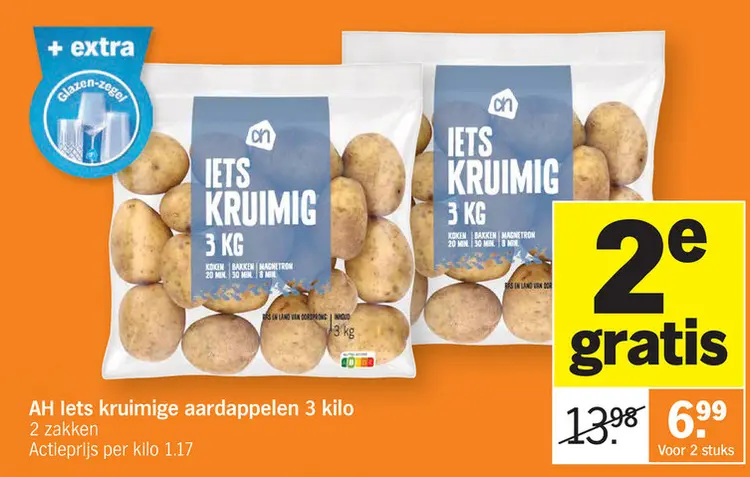 Offre: Iets kruimige aardappelen